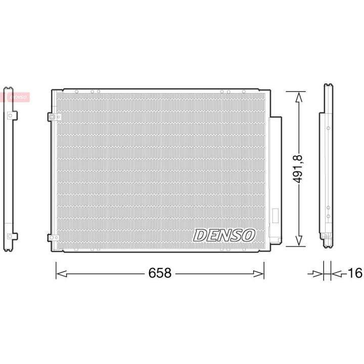 Kondensatorius, oro kondicionierius DENSO DCN51010
