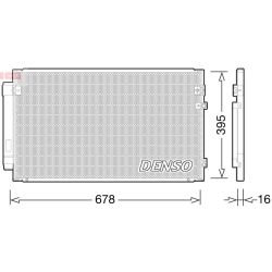 Kondensatorius, oro kondicionierius DENSO DCN51012