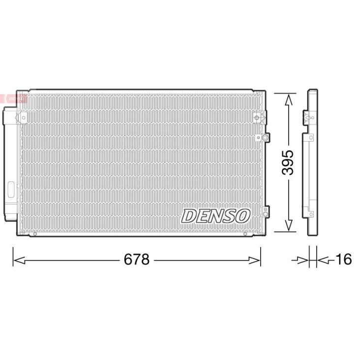 Kondensatorius, oro kondicionierius DENSO DCN51012