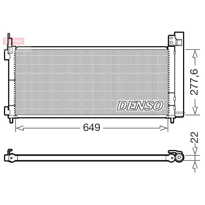 Kondensatorius, oro kondicionierius DENSO DCN51021