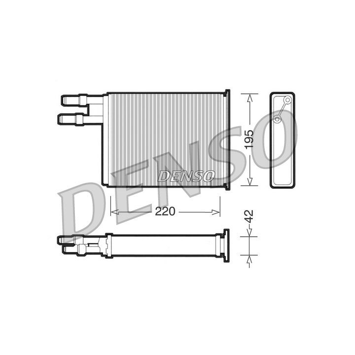 šilumokaitis, salono šildymas DENSO DRR09031