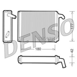 šilumokaitis, salono šildymas DENSO DRR09041