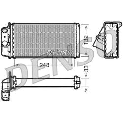 šilumokaitis, salono šildymas DENSO DRR09050