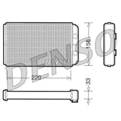 šilumokaitis, salono šildymas DENSO DRR09090
