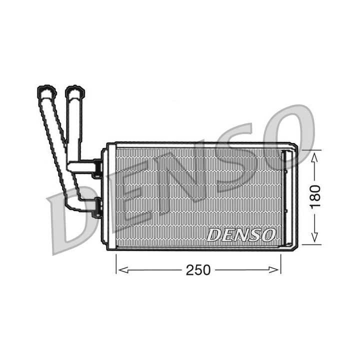 šilumokaitis, salono šildymas DENSO DRR09100