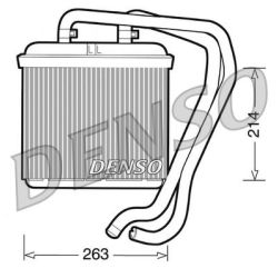 šilumokaitis, salono šildymas DENSO DRR12004