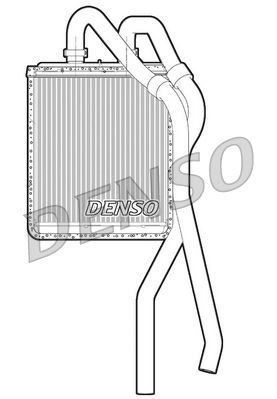 šilumokaitis, salono šildymas DENSO DRR12020