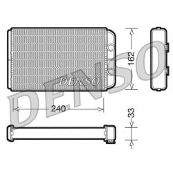 šilumokaitis, salono šildymas DENSO DRR13010