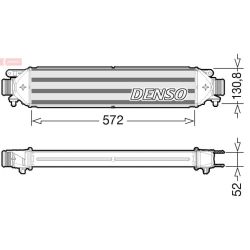 Tarpinis suslėgto oro aušintuvas, kompresorius DENSO DIT09103