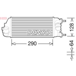 Tarpinis suslėgto oro aušintuvas, kompresorius DENSO DIT09115