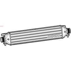 Tarpinis suslėgto oro aušintuvas, kompresorius DENSO DIT09125