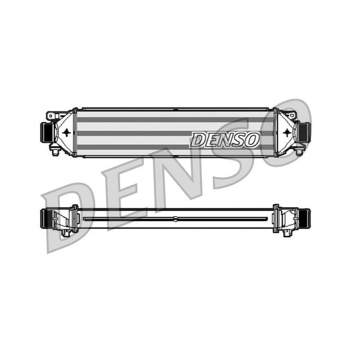 Tarpinis suslėgto oro aušintuvas, kompresorius DENSO DIT13001
