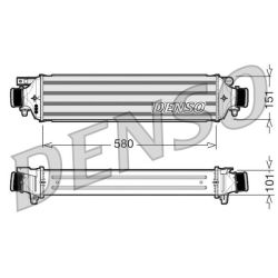 Tarpinis suslėgto oro aušintuvas, kompresorius DENSO DIT13002