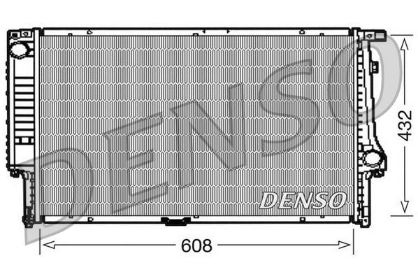Radiatorius, variklio aušinimas DENSO DRM05061