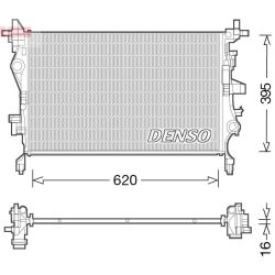 Radiatorius, variklio aušinimas DENSO DRM06036