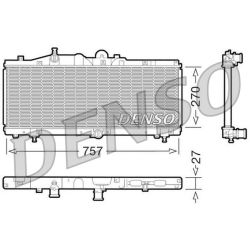 Radiatorius, variklio aušinimas DENSO DRM09011