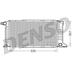 Radiatorius, variklio aušinimas DENSO DRM10101