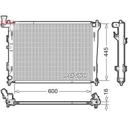 Radiatorius, variklio aušinimas DENSO DRM41004