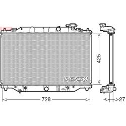 Radiatorius, variklio aušinimas DENSO DRM44041