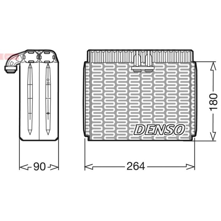 Garintuvas, oro kondicionierius DENSO DEV01002