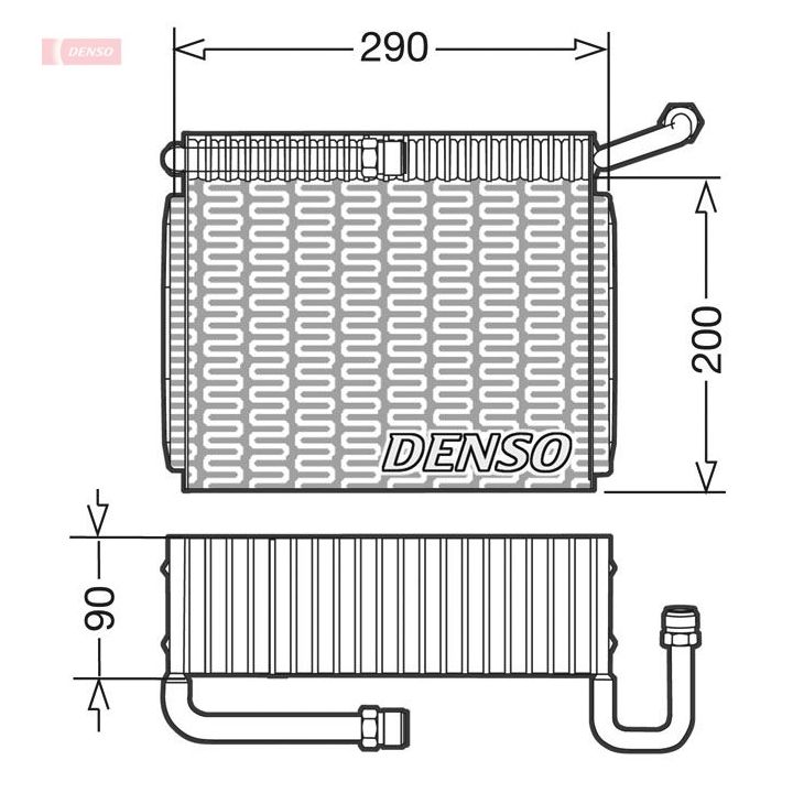 Garintuvas, oro kondicionierius DENSO DEV01005
