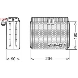 Garintuvas, oro kondicionierius DENSO DEV01010