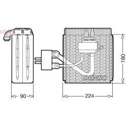 Garintuvas, oro kondicionierius DENSO DEV09002