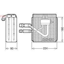 Garintuvas, oro kondicionierius DENSO DEV09005