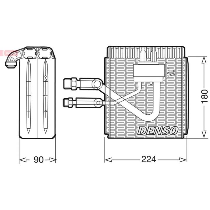 Garintuvas, oro kondicionierius DENSO DEV09005