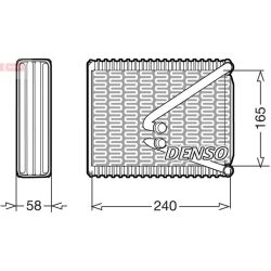 Garintuvas, oro kondicionierius DENSO DEV09010