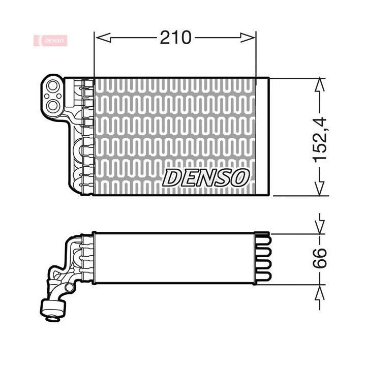 Garintuvas, oro kondicionierius DENSO DEV09015