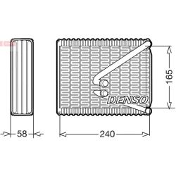 Garintuvas, oro kondicionierius DENSO DEV09017