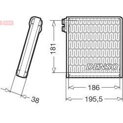 Garintuvas, oro kondicionierius DENSO DEV09103