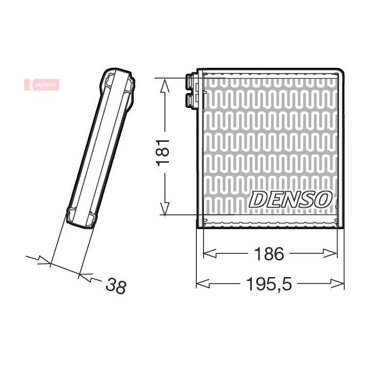 Garintuvas, oro kondicionierius DENSO DEV09103