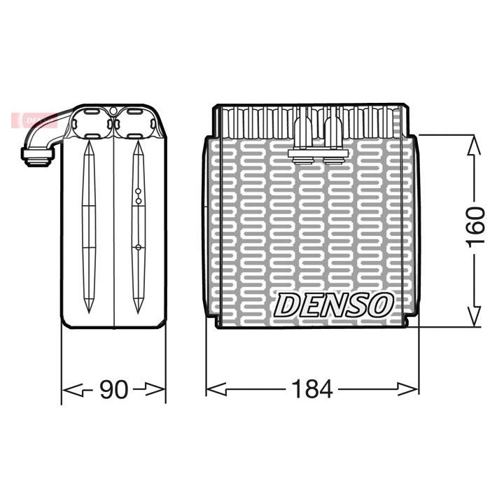 Garintuvas, oro kondicionierius DENSO DEV23001