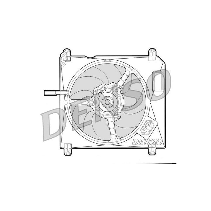 Ventiliatorius, radiatoriaus DENSO DER09002