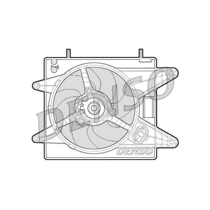 Ventiliatorius, radiatoriaus DENSO DER09003