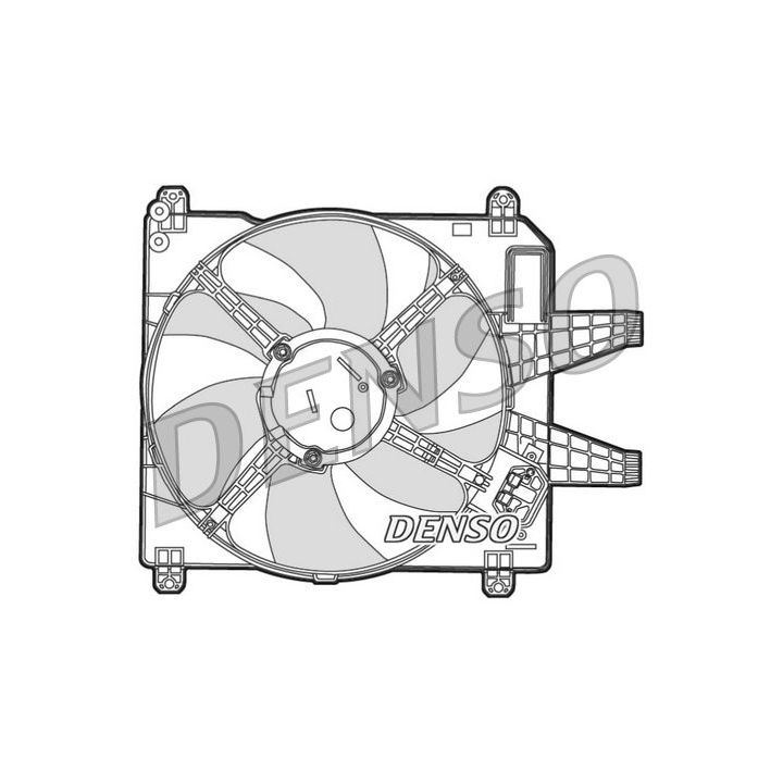 Ventiliatorius, radiatoriaus DENSO DER09004
