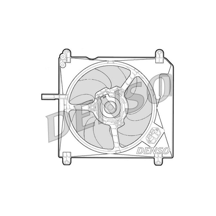 Ventiliatorius, radiatoriaus DENSO DER09010