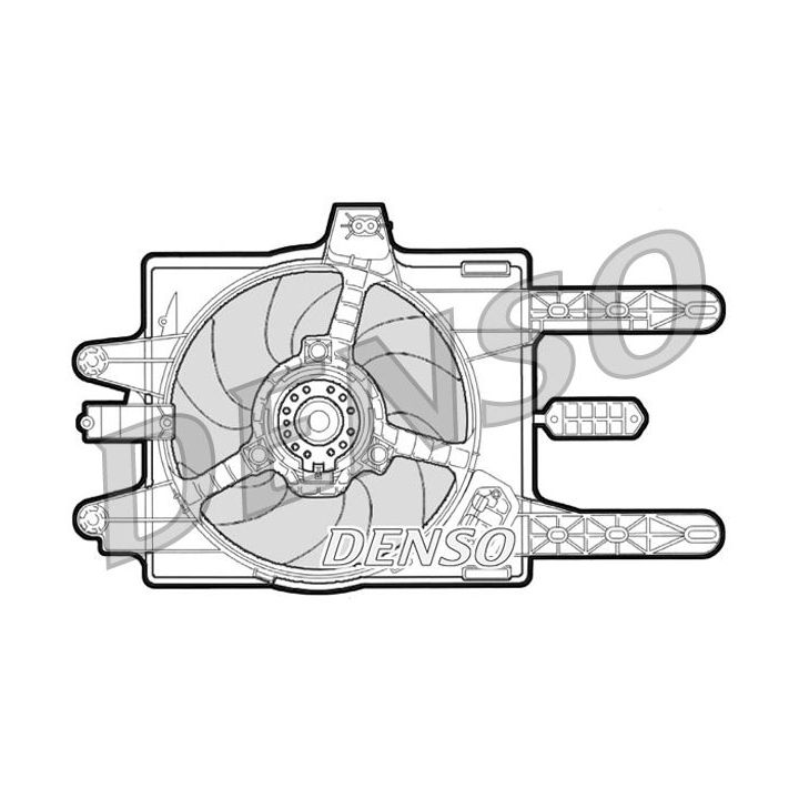 Ventiliatorius, radiatoriaus DENSO DER09030
