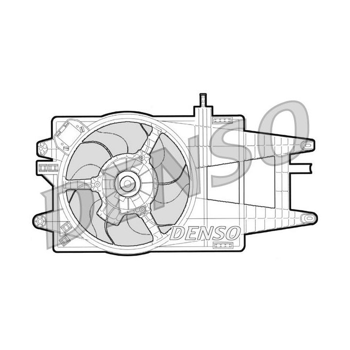 Ventiliatorius, radiatoriaus DENSO DER09032