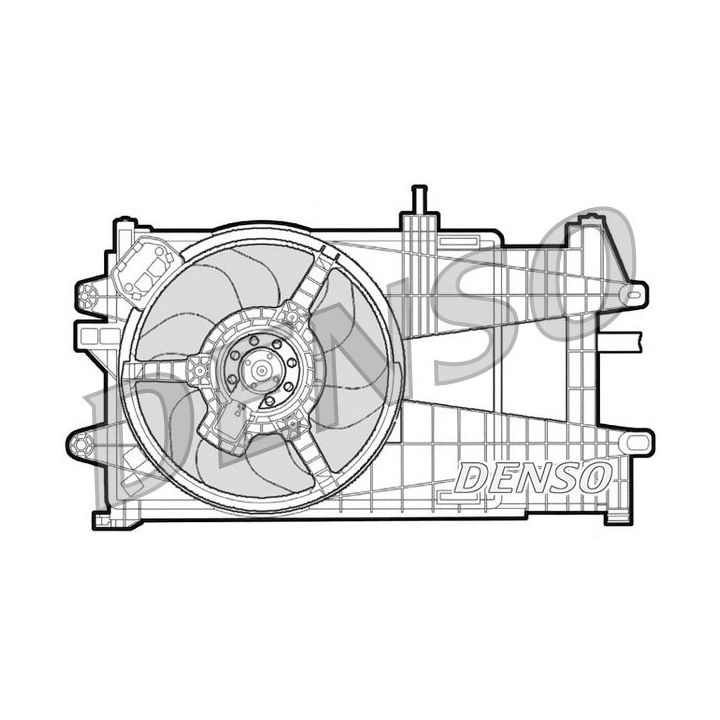 Ventiliatorius, radiatoriaus DENSO DER09035