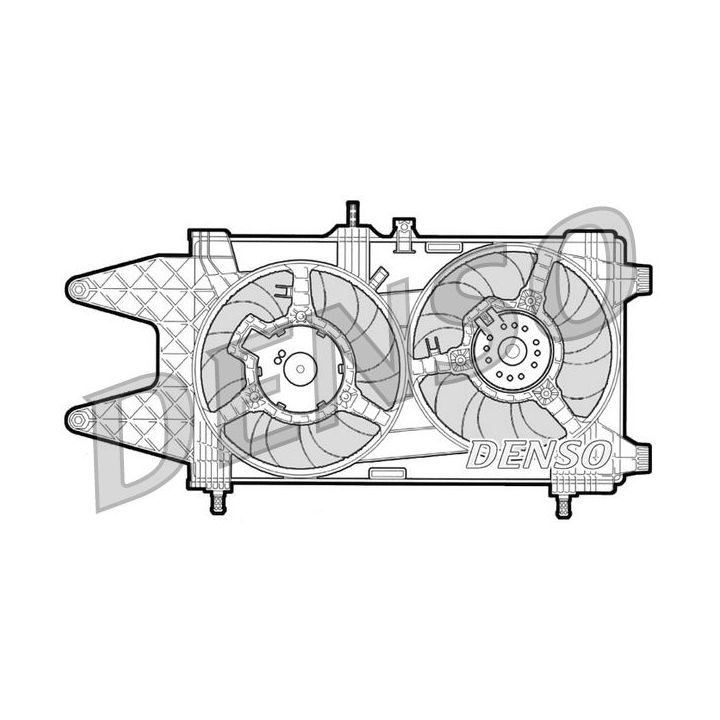 Ventiliatorius, radiatoriaus DENSO DER09037