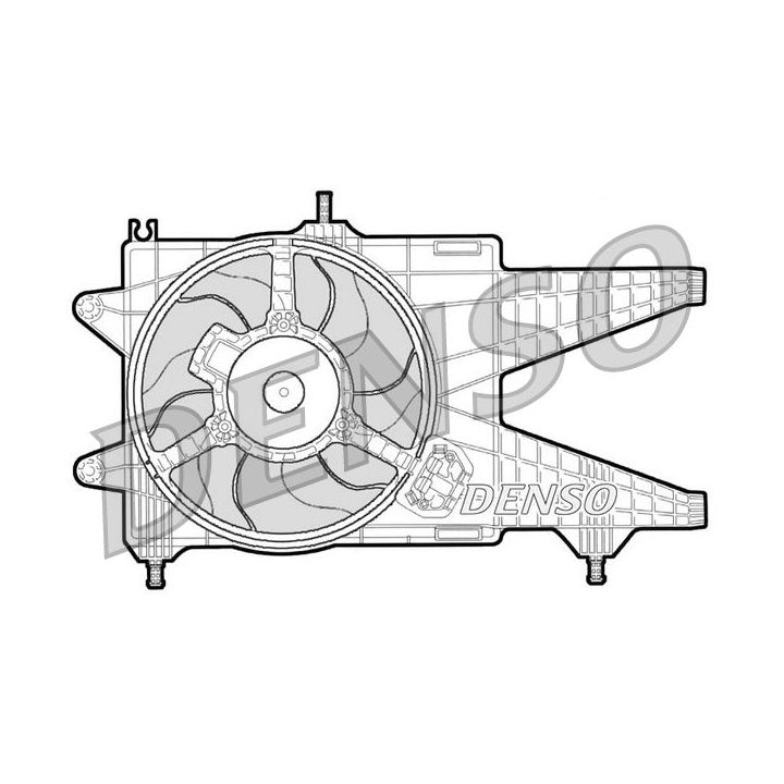 Ventiliatorius, radiatoriaus DENSO DER09038