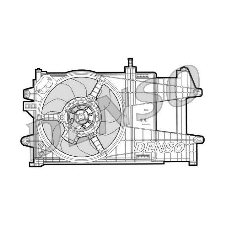 Ventiliatorius, radiatoriaus DENSO DER09039