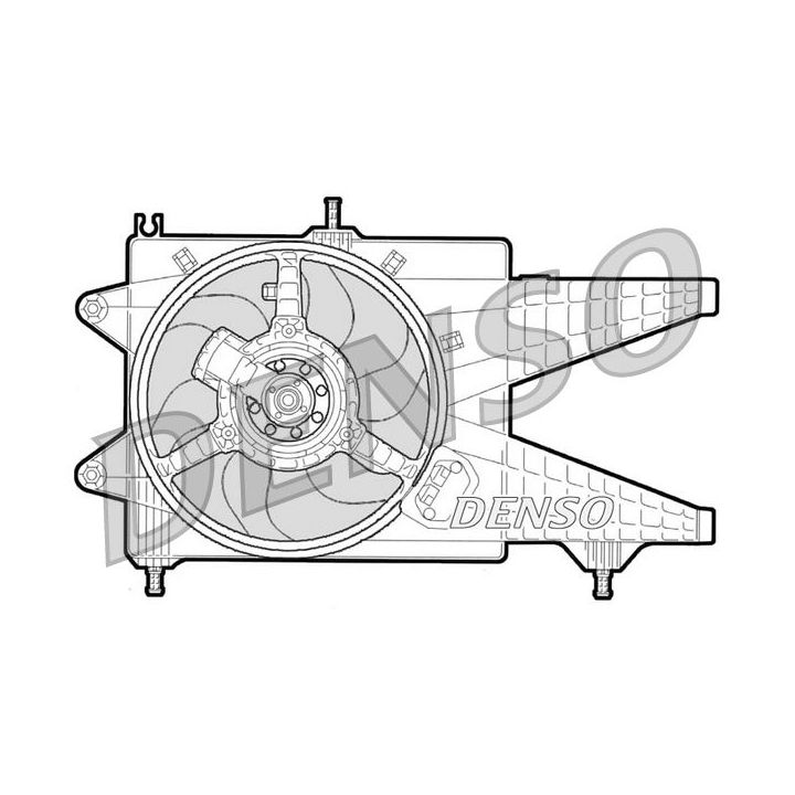 Ventiliatorius, radiatoriaus DENSO DER09041