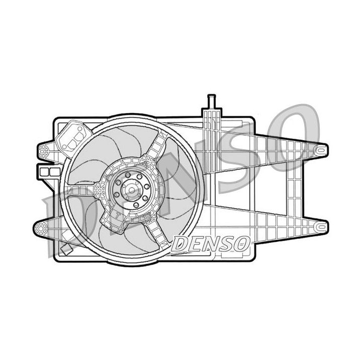 Ventiliatorius, radiatoriaus DENSO DER09042