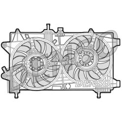 Ventiliatorius, radiatoriaus DENSO DER09043