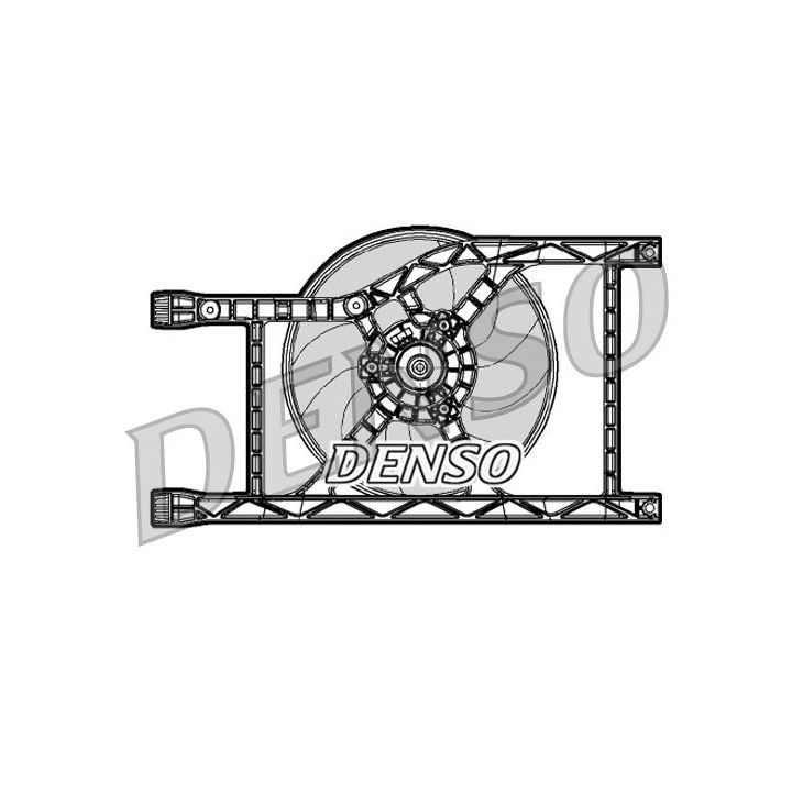 Ventiliatorius, radiatoriaus DENSO DER09047