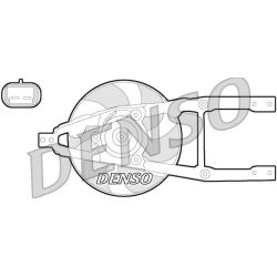 Ventiliatorius, radiatoriaus DENSO DER09055